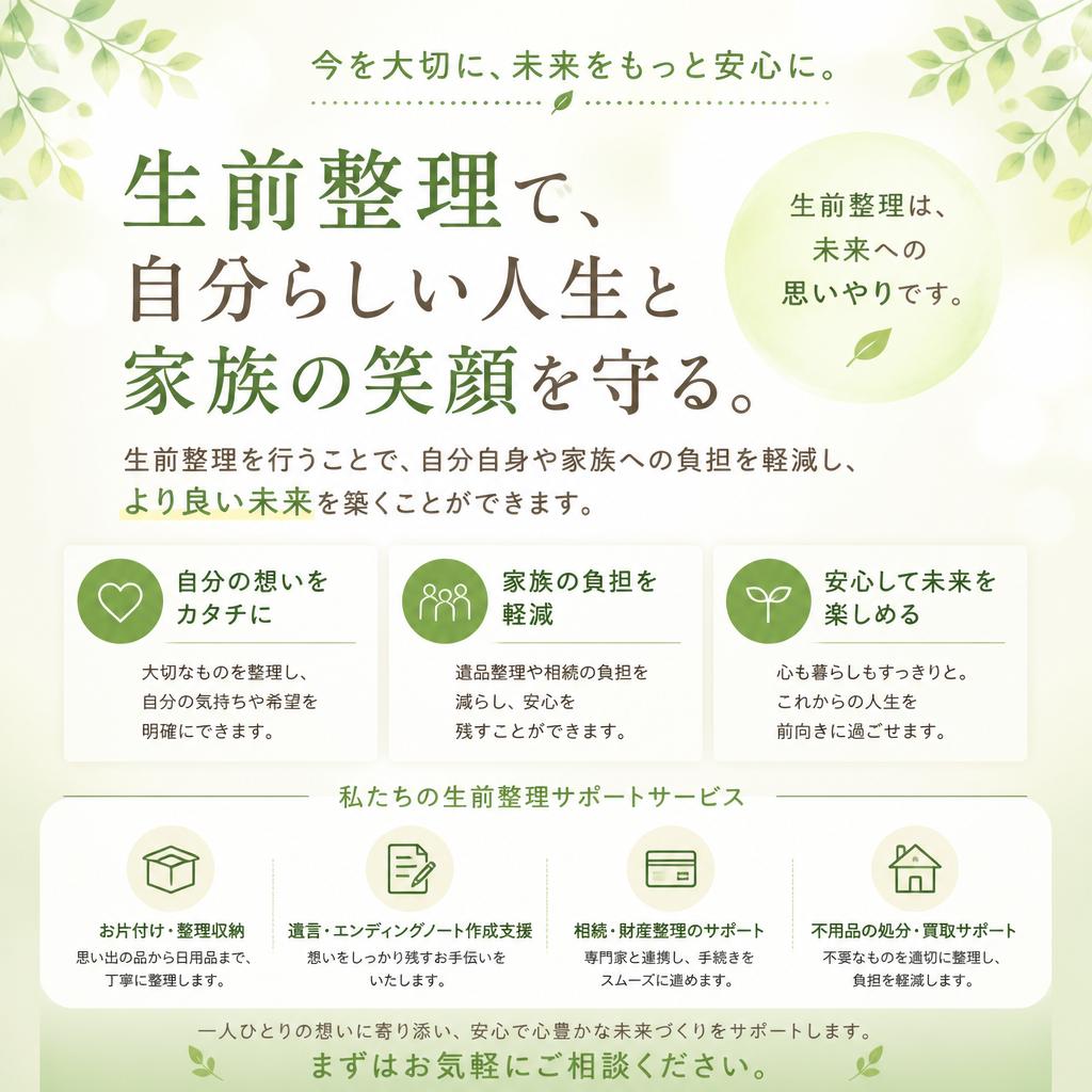 生前整理の重要性