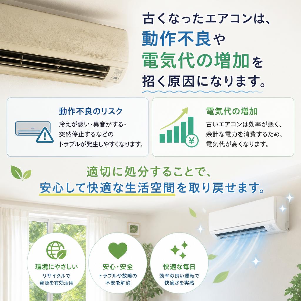 2. エアコン処分の重要性
